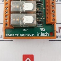 Intech Rb41d Tti 4-channel Relay Module Econix G2r-1dc24, Prd/124-a