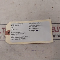Lot of 3X Integral PP006875 Distance Washer X200772507