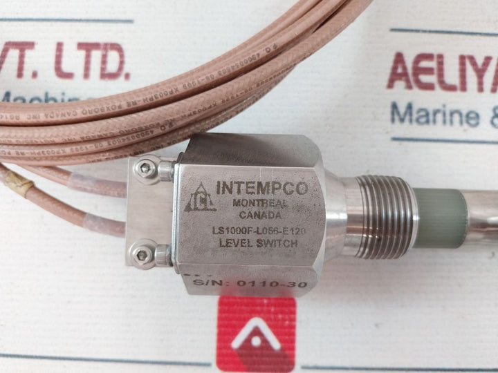 Intempco Ls1000f-l056-e120 Conductivity Switch (Water Detector) Class I Div 1
