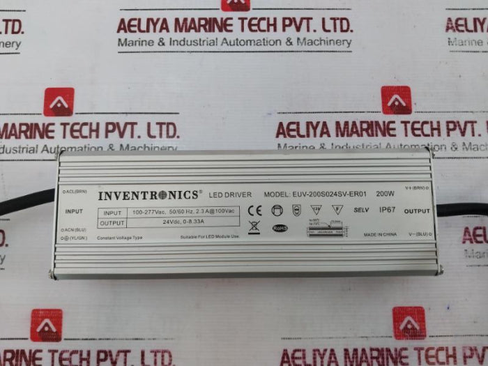Inventronics Euv-200S024Sv-er01 Constant Voltage Led Driver 1608Mh016748