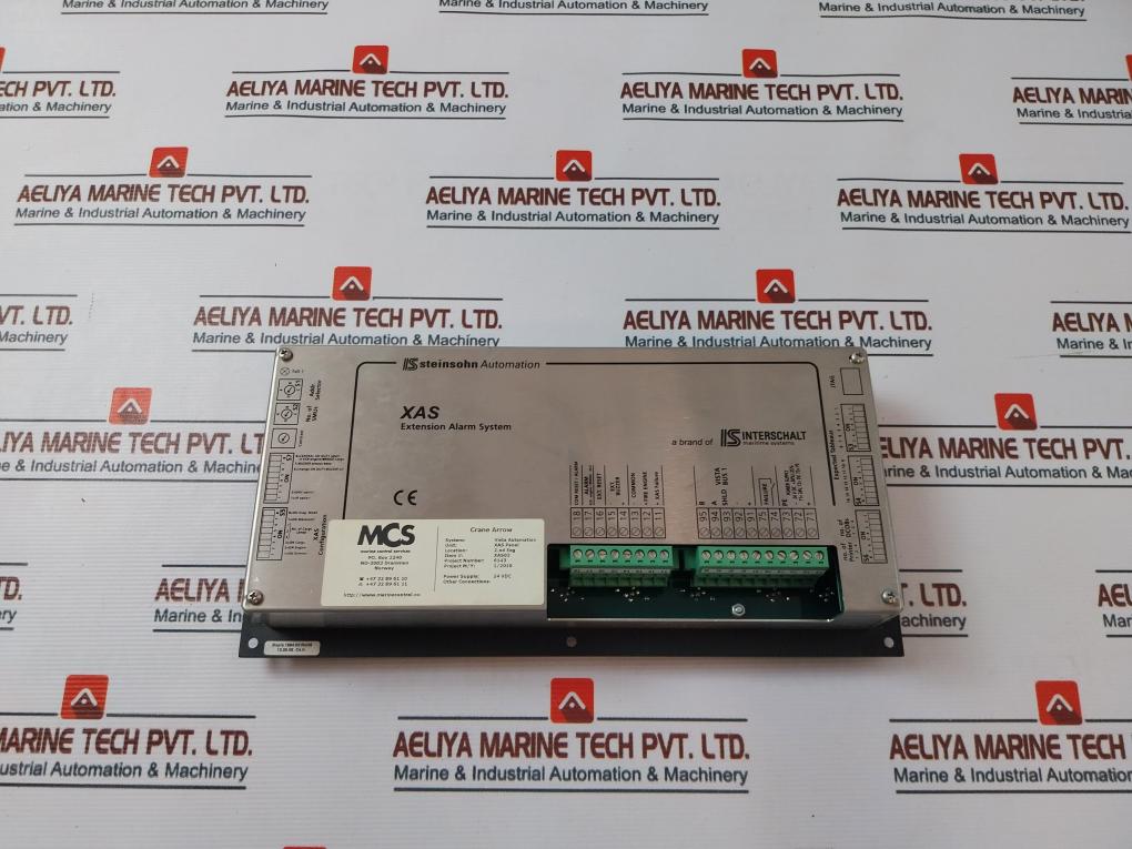 Is Steinsohn Automation Xas Panel Extension Alarm System 24Vdc