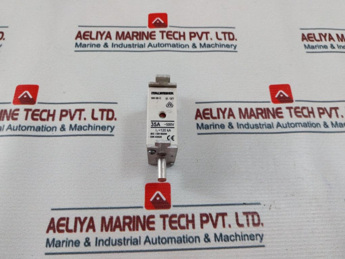 Italweber Nh 00 C Gl/Gg Fuse 35A 500V