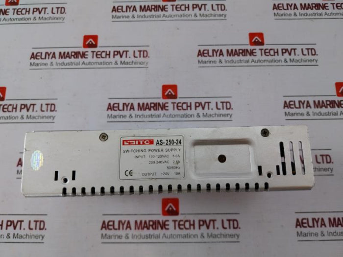 Itc As-250-24 Switching Mode Power Supply 100-120Vac 5.0A 200-240Vac 2.6A