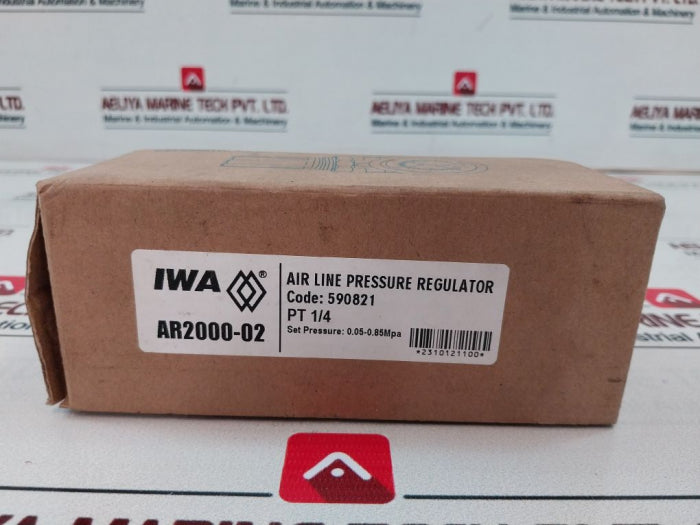 Iwa Ar2000-02 Air Line Pressure Regulator 590821 1.0 Mpa 2310121100