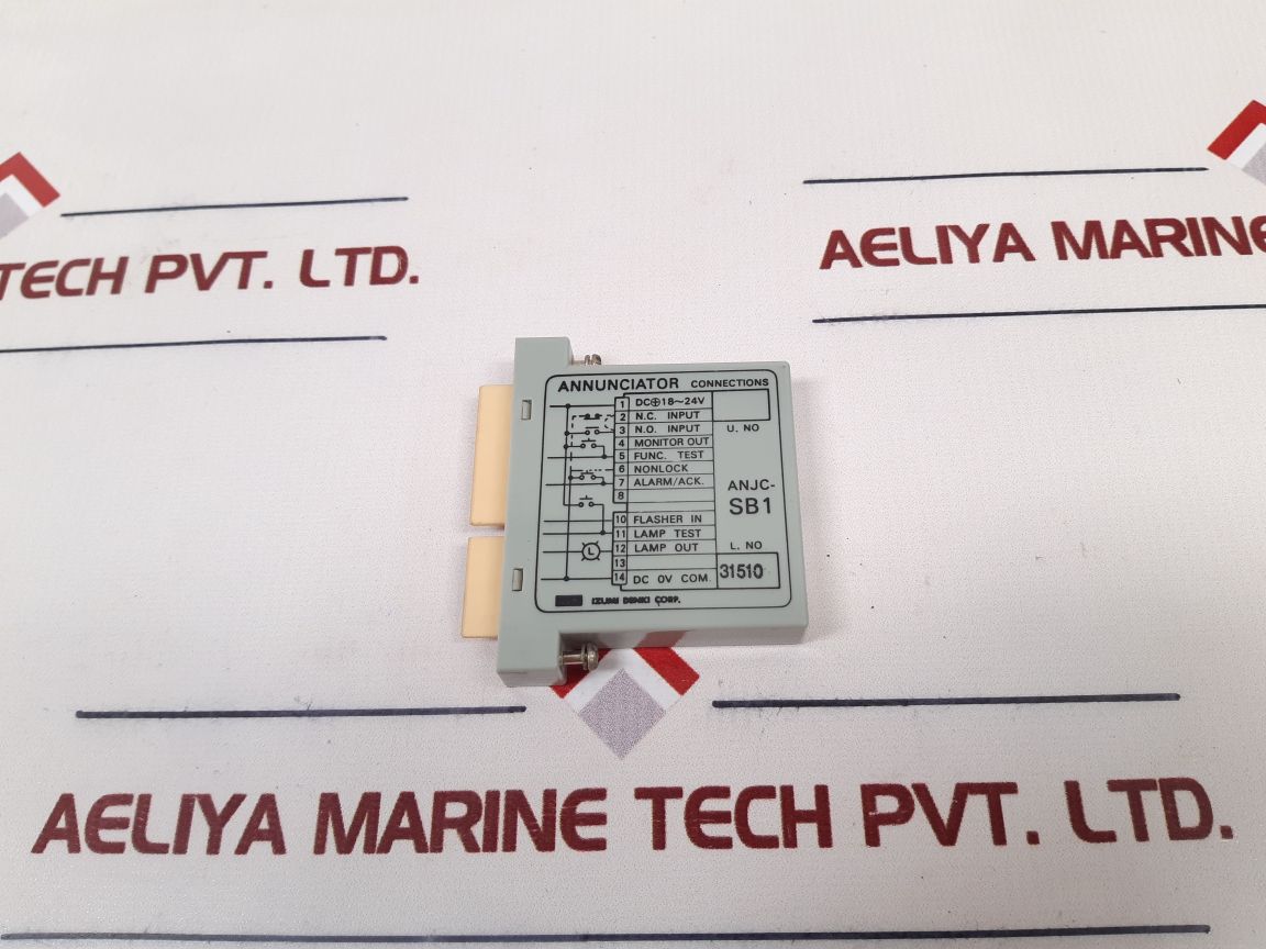 Izumi Denki Iz-alarm Annunciator Anjc-sb1 - Aeliya Marine Tech