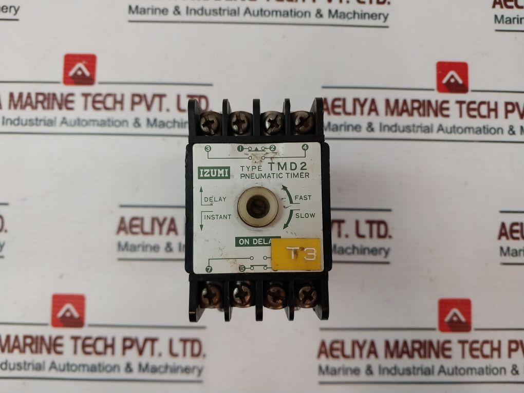 Izumi Denki Tmd2 Pneumatic Timer 0.2- 180 Sec 200/220V 50/60 Hz