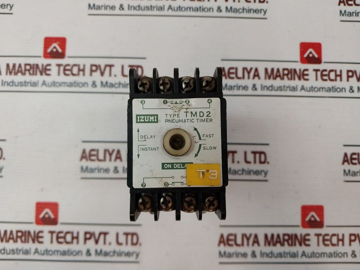Izumi Denki Tmd2 Pneumatic Timer 0.2- 180 Sec 200/220V 50/60 Hz