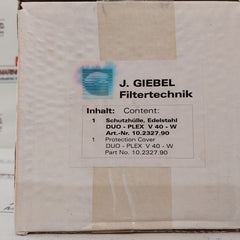J.Giebel Filtertechnik Duo-plex V 401-w Adsorber Cartridge Kit