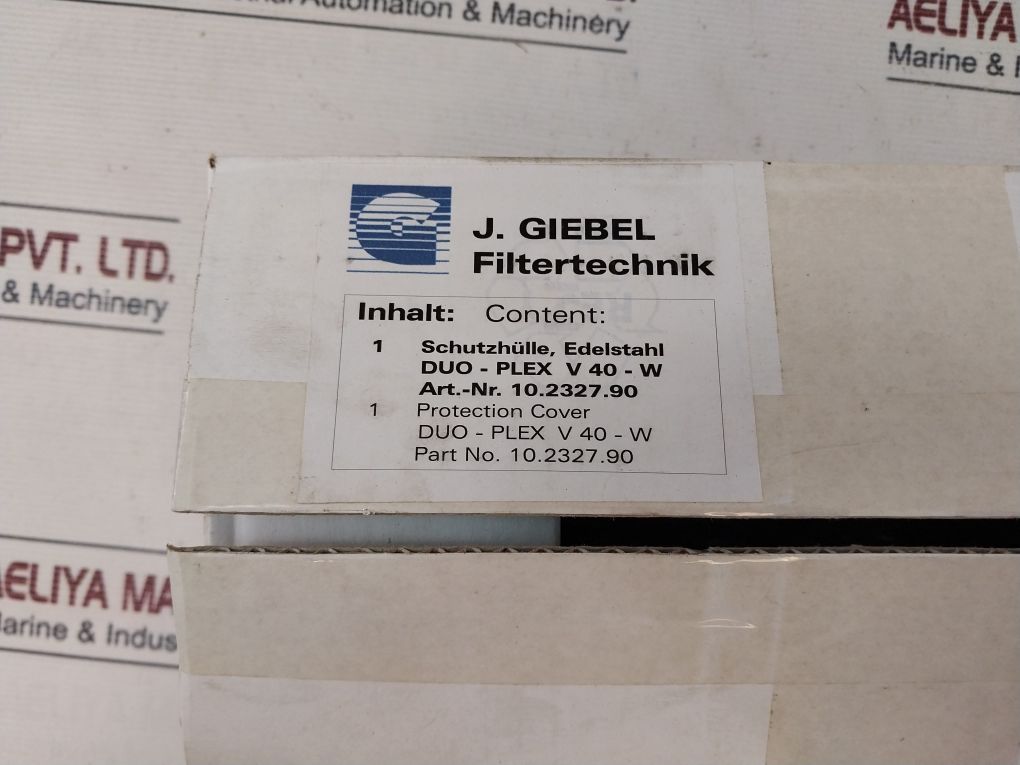 J.Giebel Filtertechnik Duo-plex V 401-w Adsorber Cartridge Kit