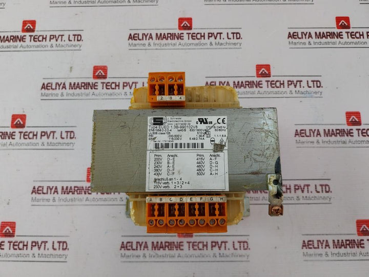 J.Schneider Eued 1.3B-990102V8 Transformer 50/60Hz