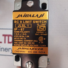 Jaibalaji Bc 9 Tight Limit Switch Ip-67