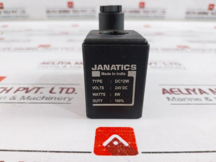 Janatics Dc12W Pneumatic Solenoid Valve Coil 24V Dc 8W