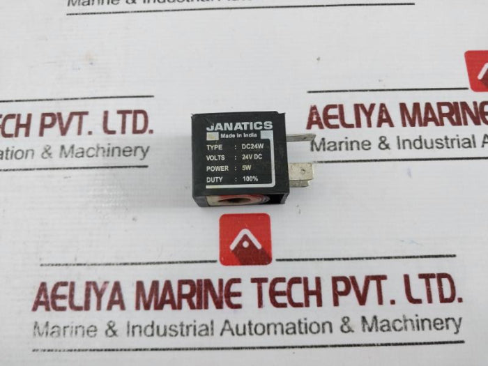 Janatics Dc24W Solenoid Valve Coil Pneumatic 24Vdc 5W 5Q