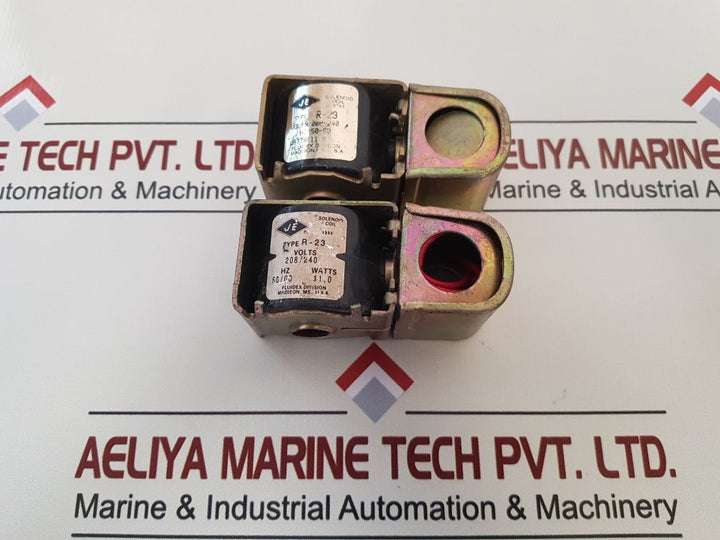 Je R-23 Solenoid Coil 208-240V 50-60Hz