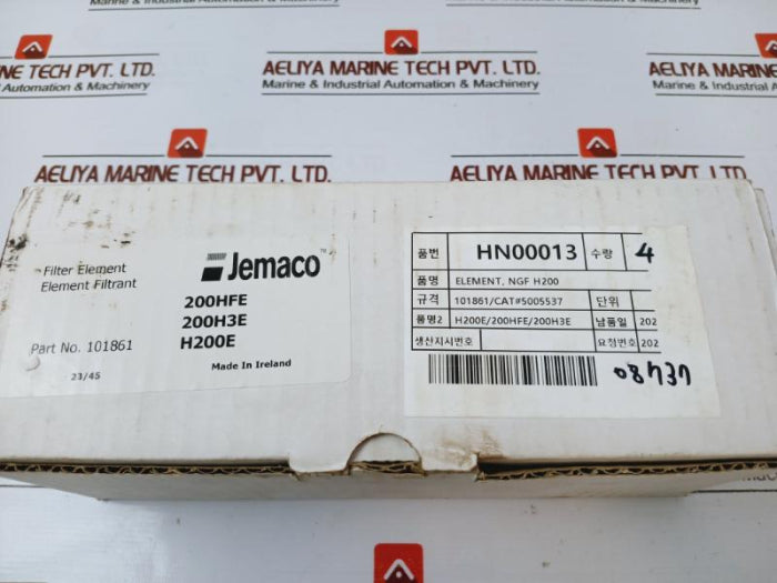 Jemaco Ngf H200 Air In-line Filter Element 5005537, Hn00013 101861