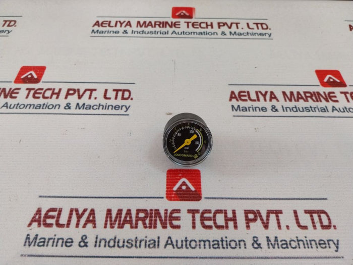 Joucomatic 34300014 Pressure Gauge 0-12 Bar 0-160 PSI 772.03.01.040