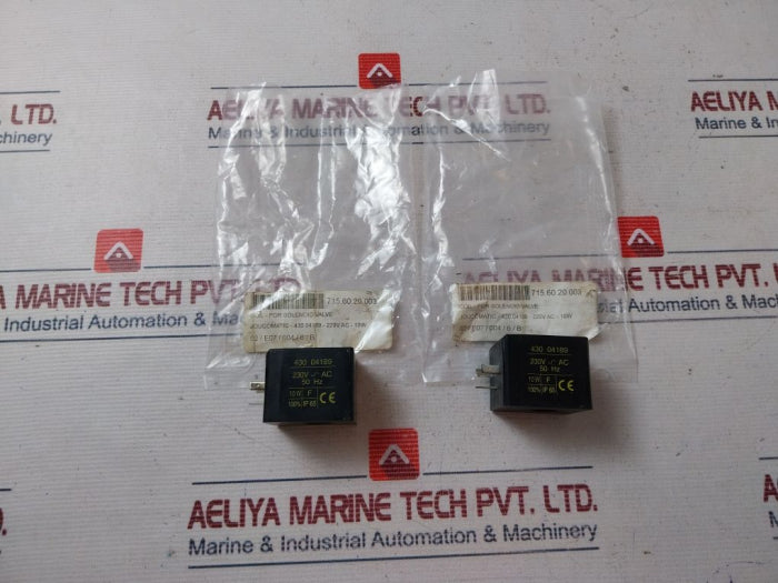 Joucomatic 430 04189 Solenoid Valve Coil