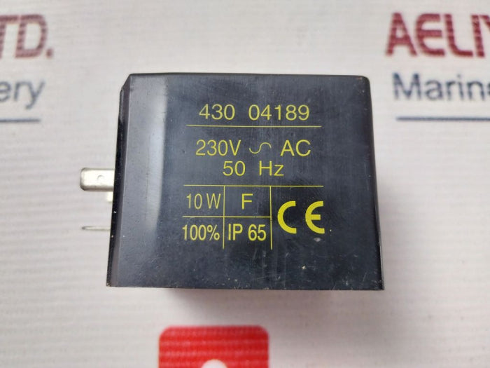 Joucomatic 430 04189 Solenoid Valve Coil