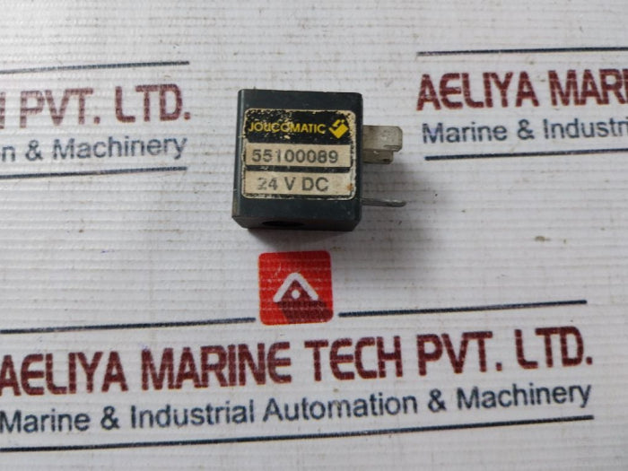 Joucomatic 55100089 Solenoid Valve Coil 24V Dc Ip65
