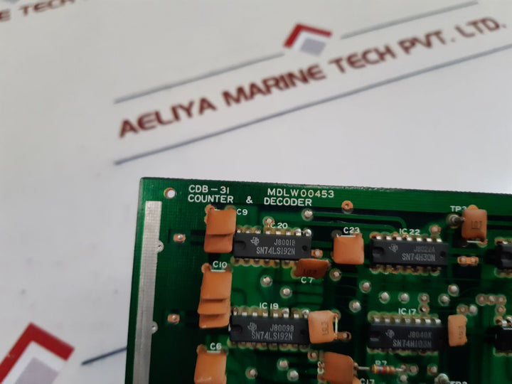 Jrc Cdb-31 Pcb Card Mppc03675A