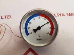 Jumo 608201/2160-469-21-1500-752-6-000-40-00-0 Dial Thermometer