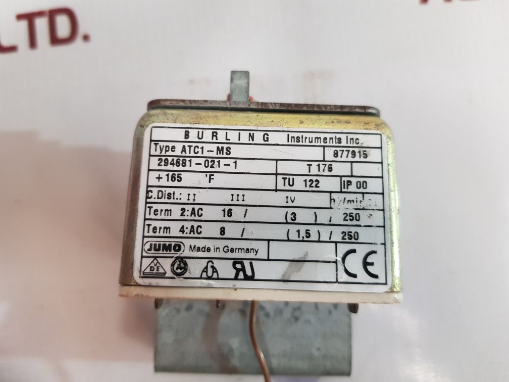Jumo Atc1-ms Temperature Controller Switch