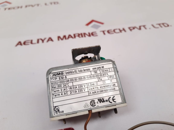 Jumo Em-5 Temperature Controller
