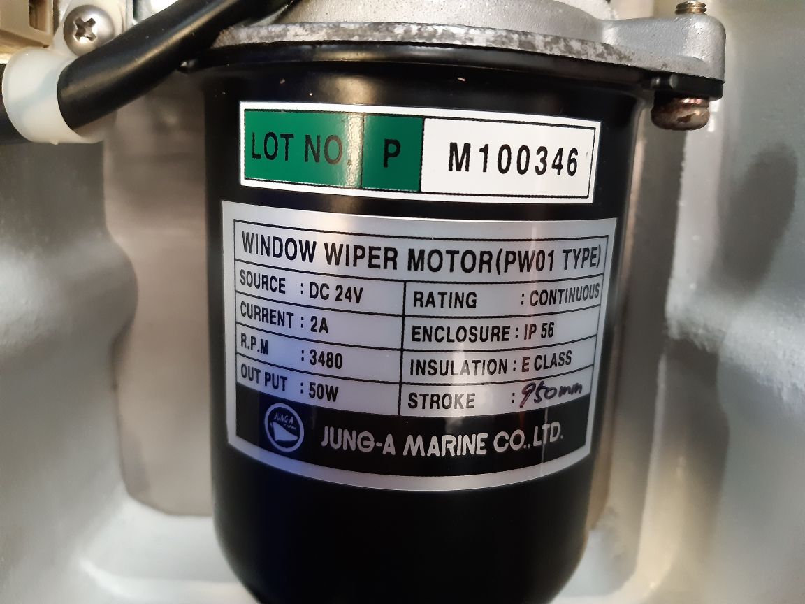 Jung-a Marine Pw01 Window Wiper Motor 2A