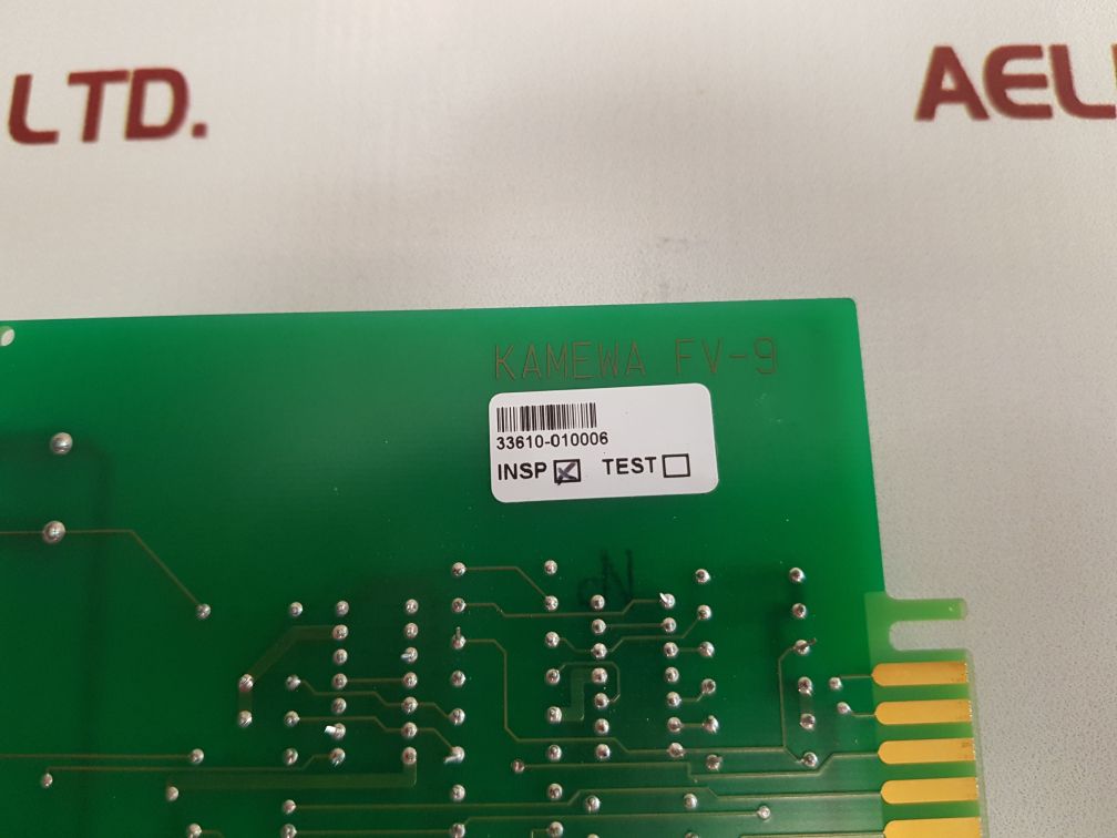 Kamewa Fv-9 Pcb Card 33610-010006 - Aeliya Marine Tech