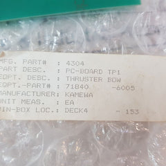 Kamewa KMW 582826c Printed Circuit Board 635315