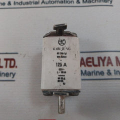 Karl Jung Iec 269-2 Gl Fuse 125A 600V