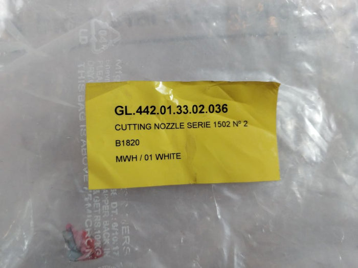 Kashmir A 1/16 Cutting Nozzle Serie 1502
