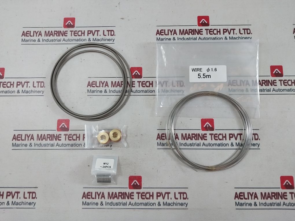 Kemel M12 Fwd Shaft Seal Parts And Toothed Lock Washer Set