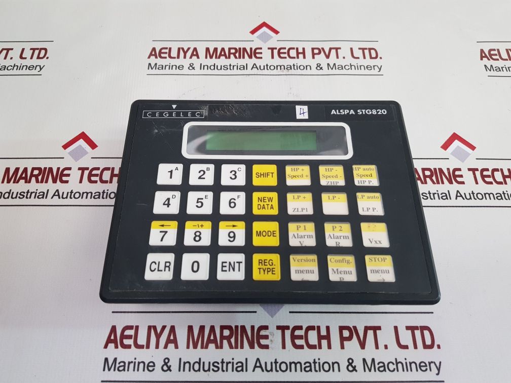 Cegelec Kep Zoid Zoiddc Ge90L Operator Interface Panel