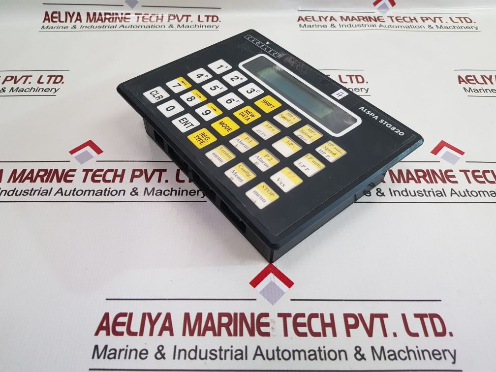 Cegelec Kep Zoid Zoiddc Ge90L Operator Interface Panel