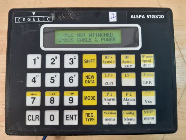 Cegelec Kep Zoid Zoiddc Ge90L Operator Interface Panel