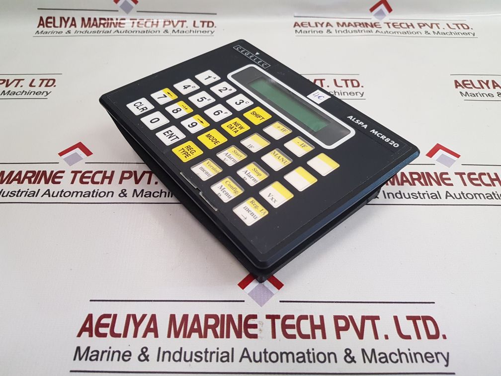 Cegelec Kep Zoiddcge90L Operator Panel Mcr820
