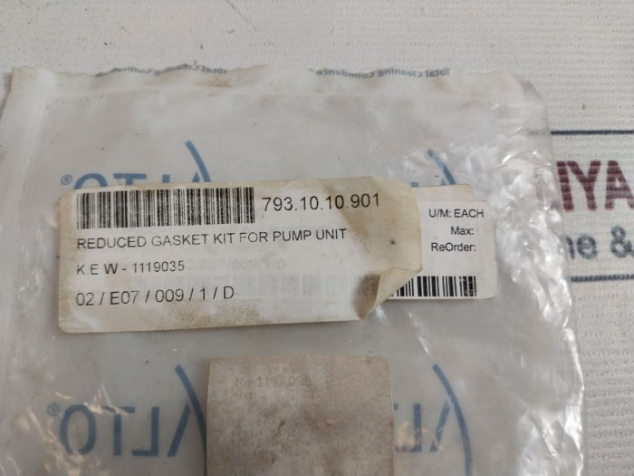 Kew 1119035 Reduced Gasket Kit For Pump Unit 793.10.10.901