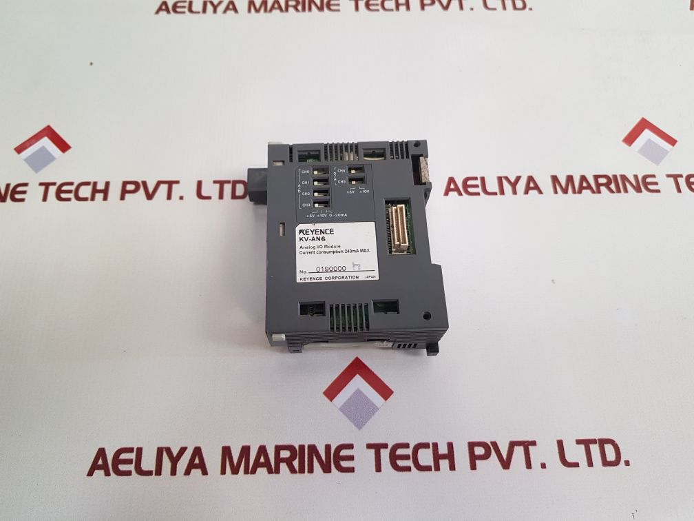 Keyence Kv-an6 Analog I/O Module 0~20 Ma