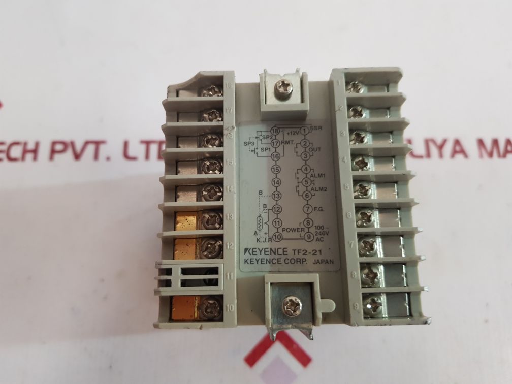 Keyence tf2-21 temperature controller