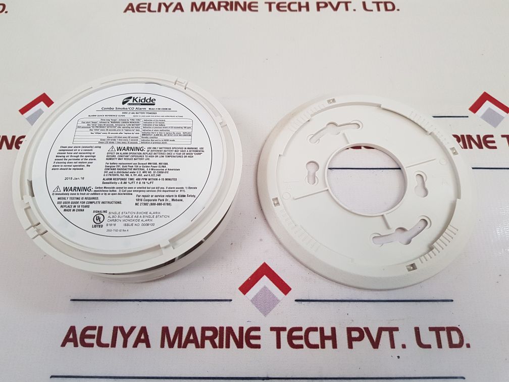 Kidde Kn-cosm-ba Battery Powered Smoke And Carbon Monoxide Alarm