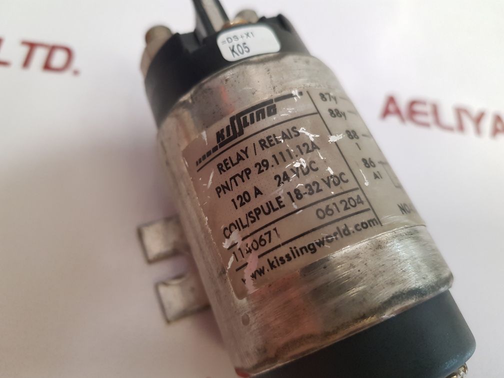 Kissling 29.111.12A Power Relay 120A 24Vdc