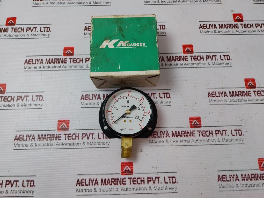 Kk Gauges 0-20 Kgf/Cm2 Pressure Gauge