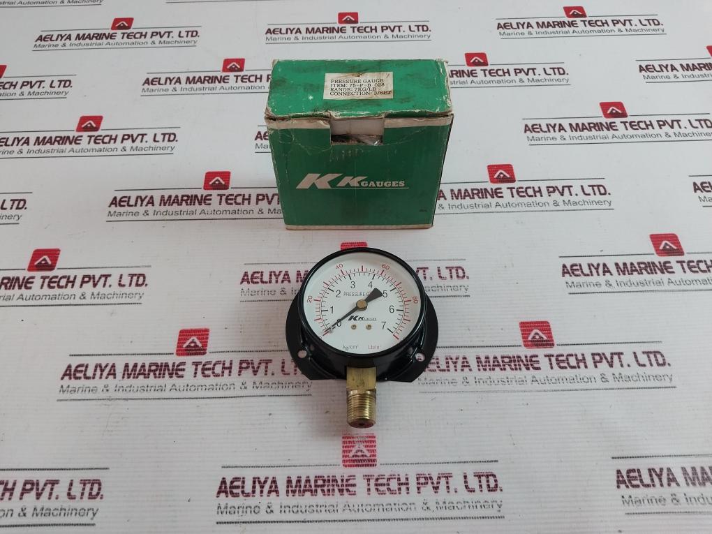 Kk Gauges 0-7 Kg/Cm2 Pressure Gauge 3/8 Pt