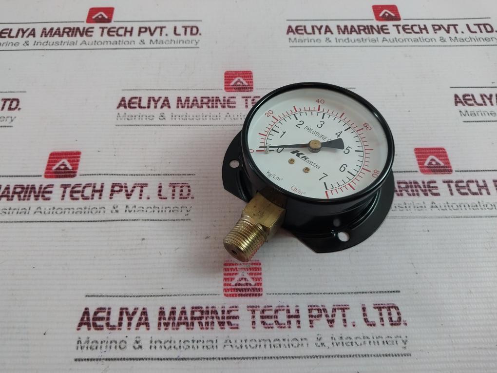 Kk Gauges 0-7 Kg/Cm2 Pressure Gauge 3/8 Pt