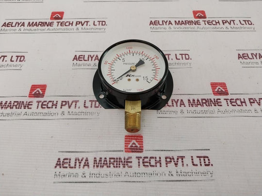 Kk Gauges 0 – 15 Kg/Cm2 Pressure Gauge