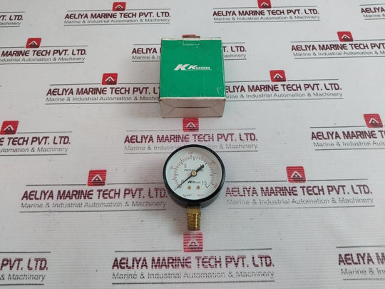 Kk Gauges 0 – 200 Lb/In2 Pressure Gauge 60-p-a