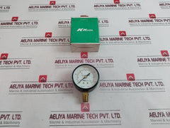 Kk Gauges 0 – 200 Lb/In2 Pressure Gauge 60-p-a