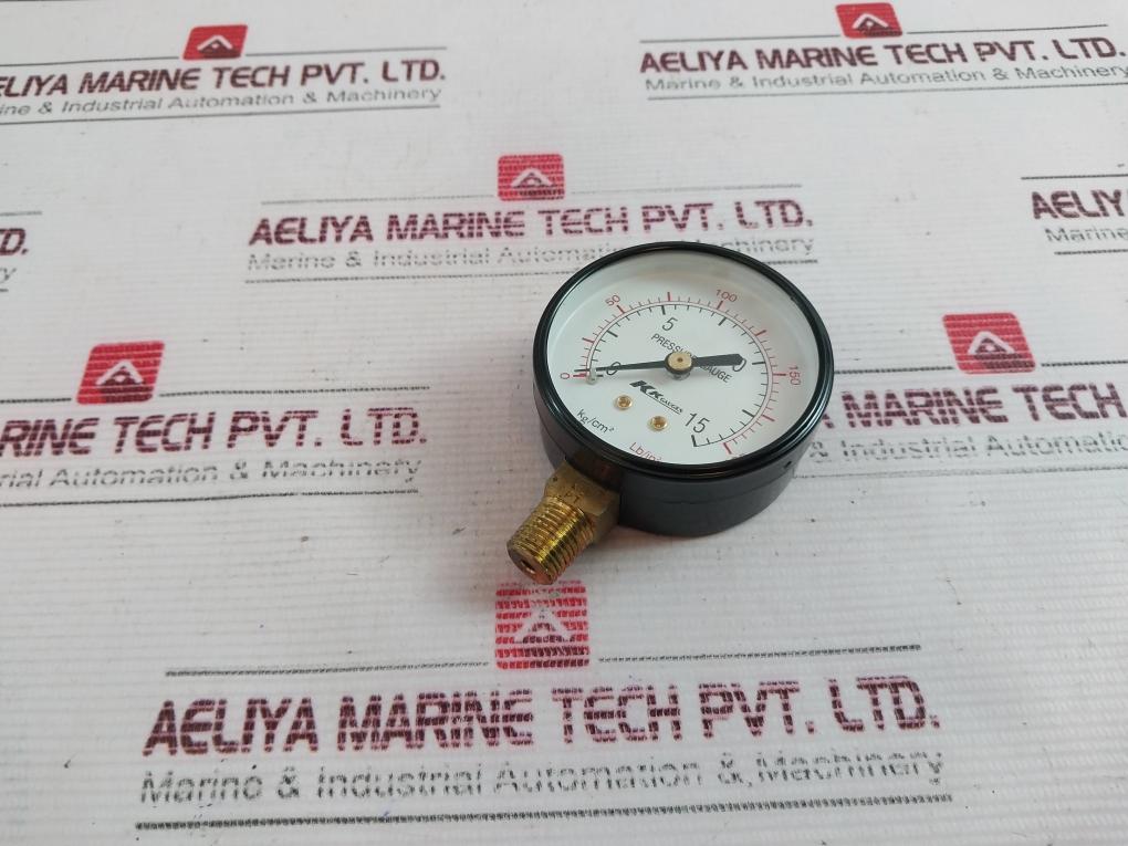 Kk Gauges 0 – 200 Lb/In2 Pressure Gauge 60-p-a