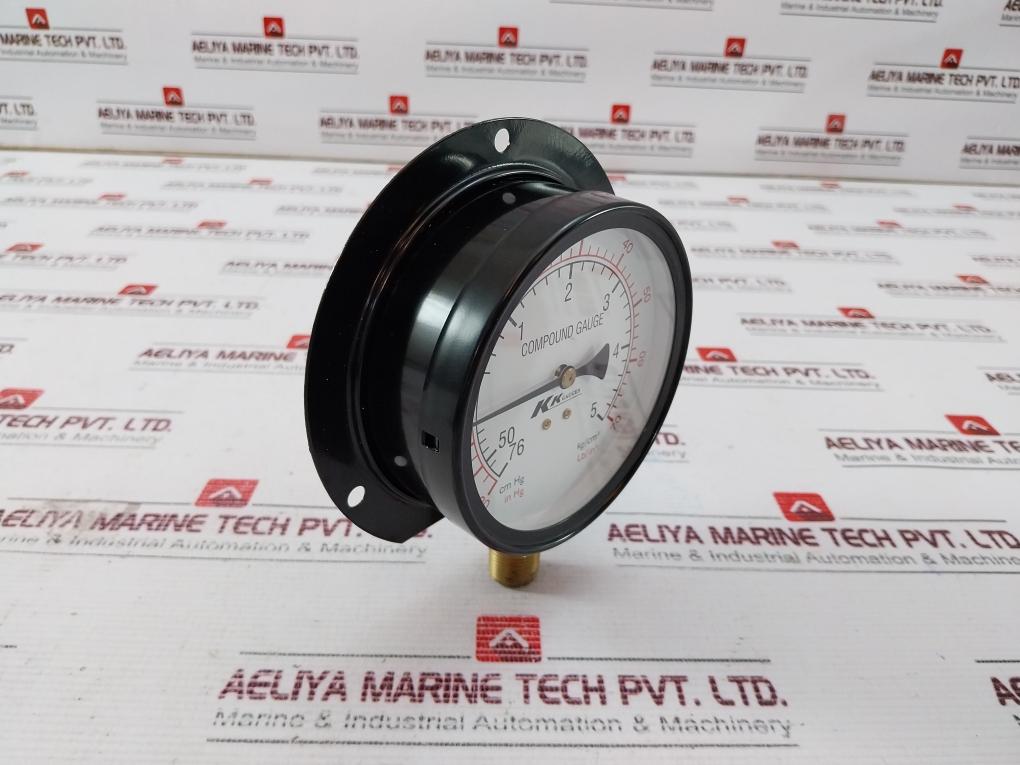 Kk Gauges 100-c-b 028 Compound Gauge 3/8Pt